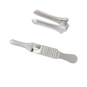 Dieffenbach Serrefine Straight 4.5cm Stainless Steel Surgical <b>Clamp</b> Micro Hemostatic Instrument Reusable Manual Tool - Product Image 3