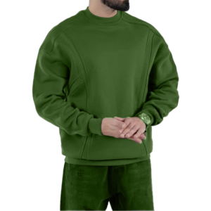 Sweat-shirt à capuche épais pour femme, coupe oversize, uni, pour l'hiver et l'automne, vente en gros - Product Image 5
