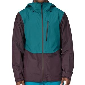 Service OEM personnalisé, veste d'hiver imperméable pour le ski et le snowboard, isolée, fermeture éclair intégrale, capuche unisexe amovible - Product Image 1