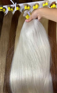Hot 2025 Vietnamese Human Hair Bulk Platinum Color Precio al por mayor Envío en todo el mundo - Product Image 2