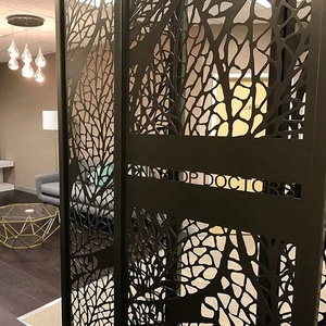 Rifornimento di fabbrica pannelli in alluminio recinzione camera separatore parete divisorio decorazione camera divisorio schermo - Product Image 1