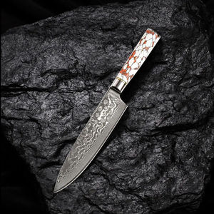 Cuchillo de Chef Profesional de Damasco de 8 Pulgadas con Logotipo Personalizado - Product Image 4