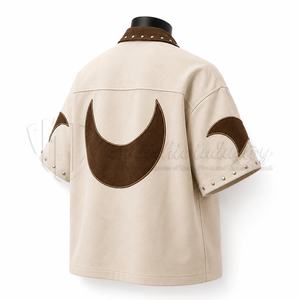 Chemise zippée à manches courtes pour homme, design uni, style streetwear décontracté, chemise de printemps, mode personnalisée, 100% coton biologique - Product Image 4