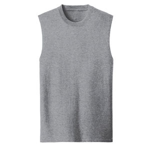 Camiseta sin mangas de algodón personalizada para hombre, venta al por mayor, logotipo personalizado, 3XL, 100% algodón, camisetas sin mangas de 220 g/m², camisetas sin mangas para hombre - Product Image 5