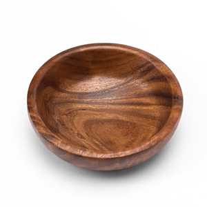 El tazón de madera es ideal para colecciones minoristas, pedidos al por mayor y líneas de decoración para el hogar de marca privada. - Product Image 3