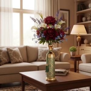 Jardinière artisanale en métal, fabrication indienne, finition soignée, polissage premium, finition de luxe. - Product Image 6