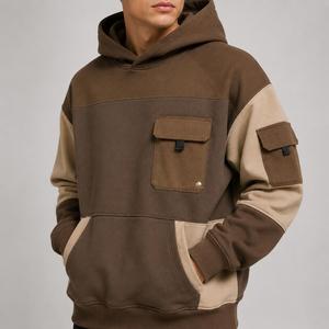 Sudadera con Capucha para Hombre, Invierno, ODM, Personalizada, Talla Grande, 370g, Ecológica, Spandex/Algodón, Sólida, Unisex, Forro Polar Grueso, Secado Rápido, Transpirable - Product Image 3