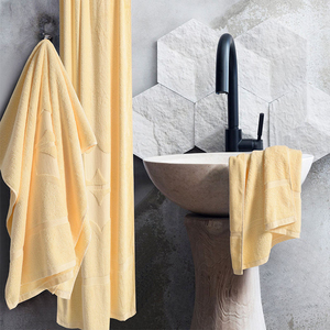 Serviette de plage de luxe à rayures personnalisées pour hôtel, qualité supérieure, taille personnalisée OEM - Product Image 5