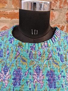 Robe imprimée à la main, fabriquée en Inde, robe en coton imprimée à la main, robe ajustable pour femmes - Product Image 3