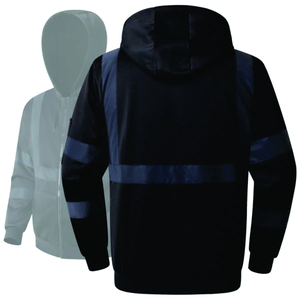 Veste de sécurité réfléchissante, gilet de travail haute visibilité pour les travaux industriels, la construction, la circulation routière et les travaux en extérieur - Product Image 3