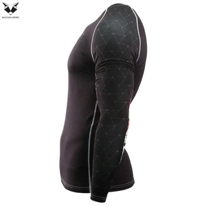 Rashguard de Manga Larga para MMA y BJJ con Diseño Personalizado, de la Mejor Calidad, para Entrenamiento Físico Masculino, de Secado Rápido, para Adultos - Product Image 6