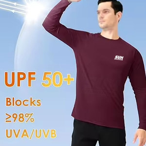 เสื้อแรชการ์ดคุณภาพดีที่สุดสำหรับผู้ชาย ขายส่ง แขนยาว MOQ ต่ำ ทนทาน ผลิตจากผ้าสแปนเด็กซ์/โพลีเอสเตอร์ แห้งเร็ว สินค้ามาใหม่ - Product Image 2