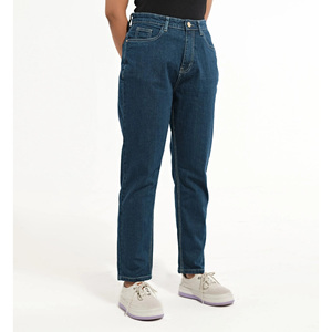 Leggings en denim extensible légers, conçus avec une taille haute, un tissu respirant, une coupe ajustée et un style décontracté élégant et polyvalent. - Product Image 3