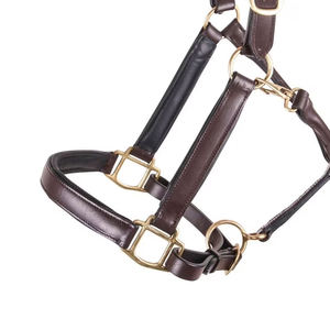 Brida de cuero occidental premium ajustable y duradera para entrenamiento y exhibición de caballos, brida de polo genuina para caballo - Product Image 6
