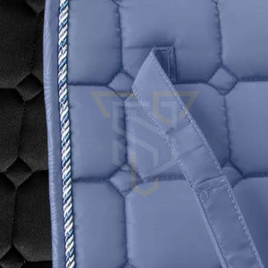 Sous-selles en coton de haute qualité avec doublure en polaire, équipement essentiel pour l'équitation - Product Image 3