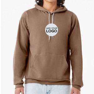 Sweat à capuche en coton à manches longues, imprimé, surdimensionné, noir, pour le printemps et l'automne, vente en gros - Product Image 3