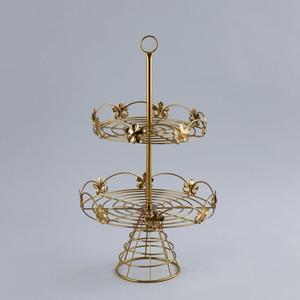 Support à gâteau en métal avec motif imprimé émaillé, table d'appoint de designer haut de gamme, forme personnalisée, qualité supérieure, fait main, écologique, facile à utiliser - Product Image 6