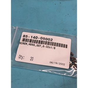 20 ONTRAK 85-140-05002 SCREW, HDSS, SST, 6-32x1/8 - Equipo y piezas de semiconductores de confianza de Trusted Global Legacy - Product Image 3