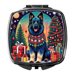 กระจกแต่งหน้าขนาดกะทัดรัดพับได้พกพาได้ของขวัญคริสต์มาสสำหรับผู้หญิงและเด็กผู้หญิง - Product Image 1