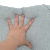 Vente en gros d'oreillers cervicaux orthopédiques avec logo personnalisé Lit ergonomique en mousse à mémoire de forme avec fonction de sommeil et étuis lavables