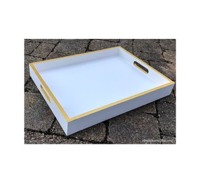 Plateau de service en bois pour la restauration, taille personnalisée, 100% haute qualité, idéal pour le stockage alimentaire, best-seller - Product Image 1