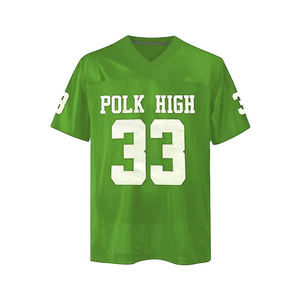 Camisetas Deportivas de Fútbol Americano de Manga Corta al por Mayor, Transpirables, de Malla de Poliéster, para Entrenamiento - Product Image 5