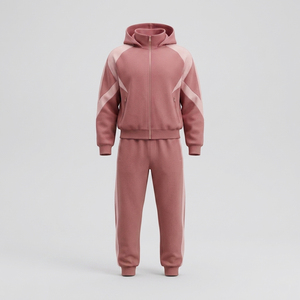 Fully Customizable 2026 MultiColor Tracksuit Full <b>Zip</b> <b>Hooded</b> Casual Wear Side Pockets Autumn Polyester Cotton Blend Regular Fit - Product Image 6