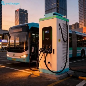 เครื่องชาร์จ AC DC EV แบบ3ใน1 400kW ระบายความร้อนด้วยของเหลว CCS2สถานีรวมสำหรับงานหนัก - Product Image 2