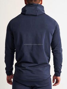 Survêtement de fitness pour homme 2026 – Personnalisable avec logo, respirant, gris, idéal pour l'entraînement et les sports d'hiver, avec fermeture éclair - Product Image 4