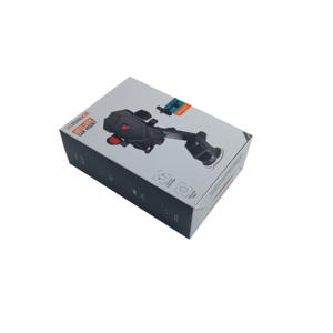 Boîte en papier personnalisée en gros pour support de téléphone de voiture, emballage cadeau avec fenêtre transparente - Product Image 1