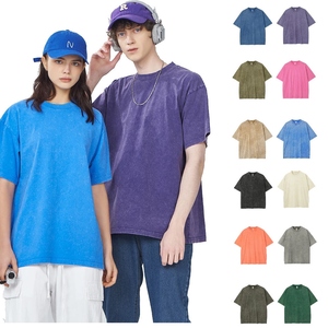 เสื้อยืดโอเวอร์ไซส์ทรงวินเทจผ้าหนา 260 GSM 100% คอตตอน ยูนิเซ็กซ์ พิมพ์โลโก้ได้ตามต้องการ ระบายอากาศได้ดี เป็นมิตรต่อสิ่งแวดล้อม หรูหรา - Product Image 3