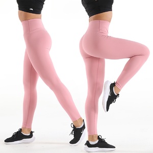 Women's High Support Full Length <b>Legging</b> Bra Gym Set Activewear Custom Front Elastic Waist High Quality <b>Seamless</b> Breathable - Product Image 3