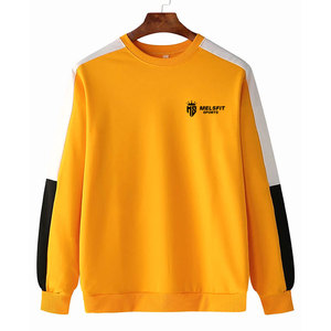 Sweat-shirt en molleton 100 % coton pour homme, coupe classique, léger, respirant, uni, décontracté pour l'hiver, idéal pour la gym, l'entraînement et le quotidien - Product Image 1