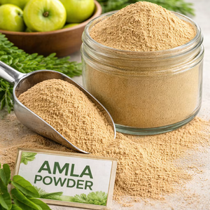 WARRLY Extracto Herbal de Semilla de Amla en Polvo 99% Puro Grado Alimenticio Rico en Vitamina C Secado al Aire Caliente Suministro en Tambor de Plástico para Plantación - Product Image 1