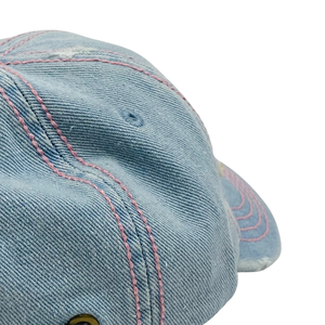 Gorra de Béisbol PHIRST de Mezclilla Ligera, Personalizada con Bordado, Unisex, Estilo Dad Hat, Ajustable con Cierre a Presión, Casual, Streetwear, OEM - Product Image 3