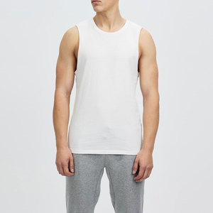 Débardeur de sport personnalisé en coton tricoté respirant pour l'été, sans manches, de haute qualité, fabriqué au Pakistan - Product Image 1