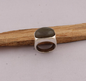 Natural <b>Labradorite</b> <b>Ring</b> 925 Sterling Silver Jewelry Blue Fire Gemstone <b>Ring</b> Vintage Style Statement <b>Ring</b> for Women Fine Jewelry - Product Image 3