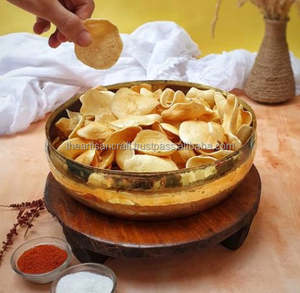 Cuenco de Latón Hecho a Mano, Decorativo, para Servir Frutas y Bocadillos, Acabado Pulido, Artesanía de Lujo para Fiestas - Product Image 6