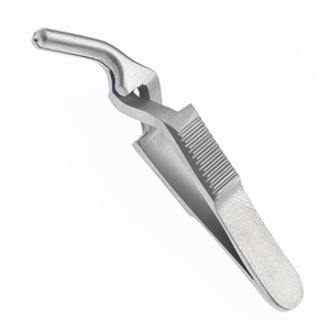 Pince chirurgicale vasculaire droite Johns Hopkins Bulldog Clamp 2-1/2 pouces en acier inoxydable, instrument hémostatique - Product Image 1