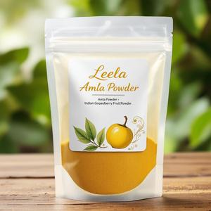 Polvo de Amla 100% Orgánico |   Polvo de Fruta de Grosella India |   Extracto Natural de Amla para el Cuidado del Cabello y la Piel |   Grado Cosmético y Alimentario - Product Image 1