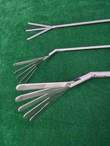3Pcs Manual <b>Laparoscopic</b> Stainless Steel Fan Retractor Articulation/Simple 5mm/10mm Reusable High Quality Surgical Medical - Product Image 6