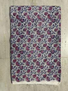 Tela ligera de algodón estampada a mano de la India, tela de algodón suave con estampado a mano, proveedor mayorista de exportación, proveedor de pedidos al por mayor - Product Image 5