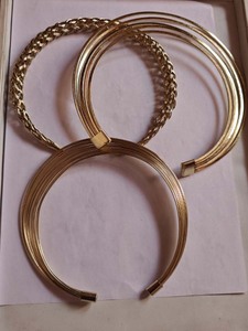 Handmade Tribal Spiral Torque Necklace Antique Gold Celtic Boho Statement Collar Jewelry Wholesale - Product Image 4