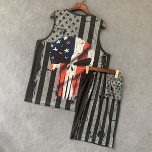 Camiseta de Baloncesto de Secado Rápido de Alta Calidad, Pantalones Cortos Transpirables, Ropa Deportiva al por Mayor para Equipos, Tallas Grandes, para Todas las Temporadas - Product Image 2