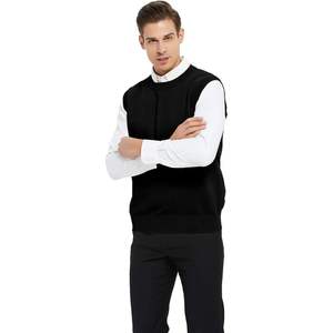 2025 hombres de negocios de algodón Jumper Top tejido suéter chaleco - Product Image 6