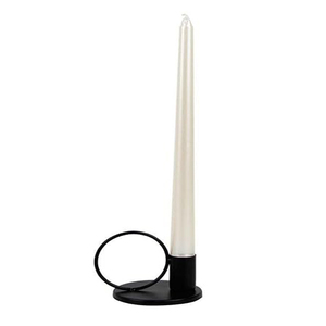 Christmas Antique Iron <b>Candlestick</b> <b>Holder</b> Taper Candle <b>Holder</b> Tabletop Ornament Black Candle <b>Holders</b> - Product Image 1