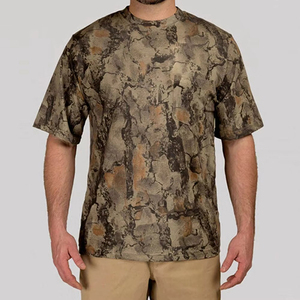 T-shirts de chasse sur mesure style urbain, qualité supérieure, imperméables, motif uni, fabrication directe, service OEM - Product Image 1