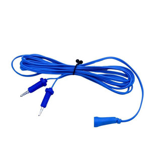 Pinza Bipolar Manual de Acero Inoxidable con Punta de Irrigación y Recubrimiento Tipo Bayoneta para Uso ORL, Neurológico y Cardíaco con Cable Bipolar - Product Image 4