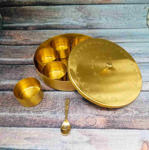Customized Brass Spice <b>Box</b> Square Shape Engraved Logo Stylish Food Safe Container Brass Spice <b>Box</b> - Product Image 5