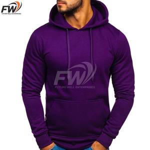Sweat à capuche en molleton personnalisé de haute qualité pour homme, style streetwear, avec poche kangourou, imprimé graphique intégral, décontracté, 100% coton tricoté - Product Image 1